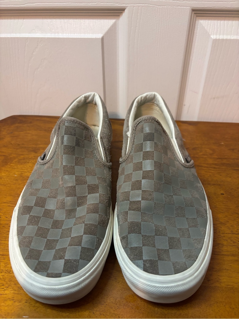 Men's Fallen Rock Gray Vans Size 10